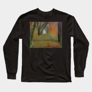 Vibrant forest by Tabitha Kremesec Long Sleeve T-Shirt